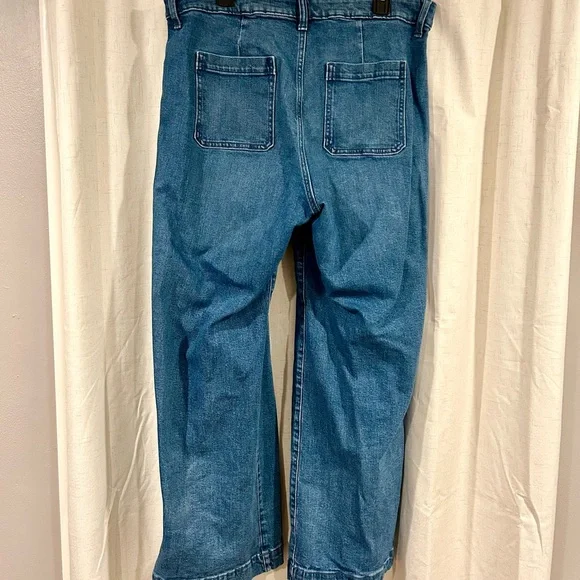 Old Navy Extra High-Waisted Trouser Wide-Leg Jeans for Women, EUC - Picture 6 of 6